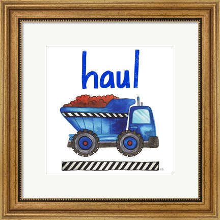 Framed Haul Print