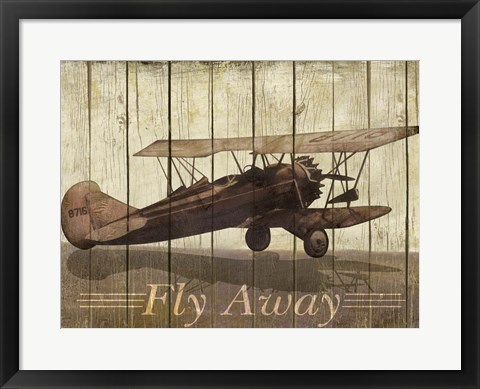 Framed Fly Away Print