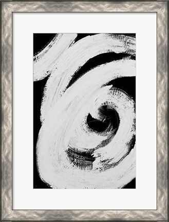 Framed Loosely Intertwined I Print