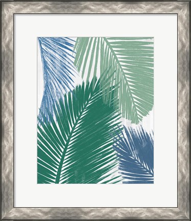 Framed Baru Palm Collage I Print