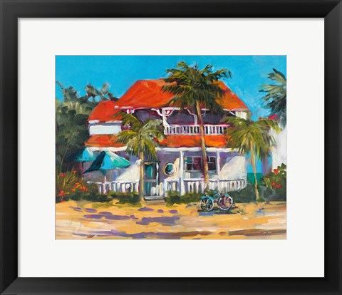 Framed Oceanview Home Print