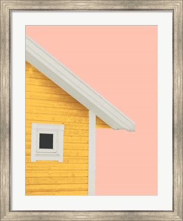 Framed Summer Cabin Print
