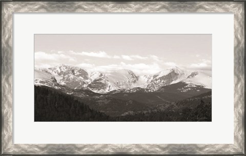 Framed Estes Park Peaks Print