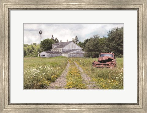 Framed Grand Old Barn Print