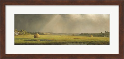 Framed Sun and Rain Print