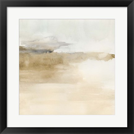 Framed Cinnamon Shores II Print