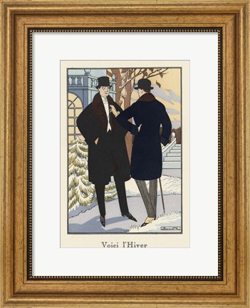 Framed Men&#39;s Fashion II Print