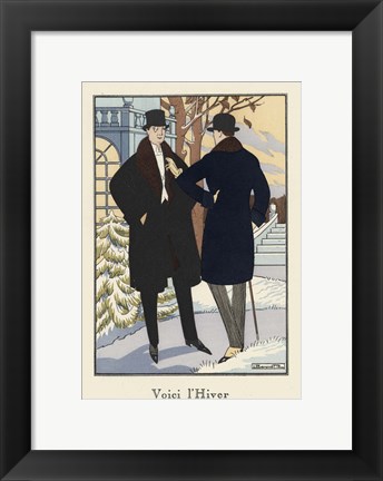 Framed Men&#39;s Fashion II Print