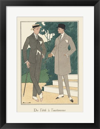Framed Men&#39;s Fashion III Print