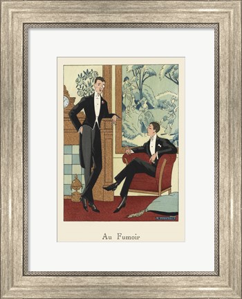 Framed Men&#39;s Fashion IV Print