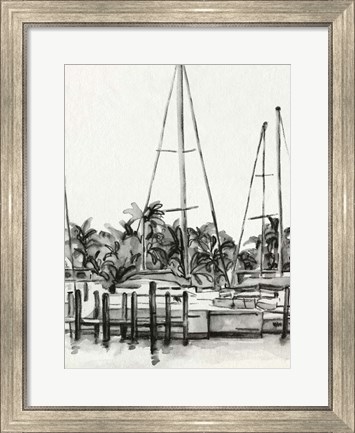 Framed Neutral Tropics I Print