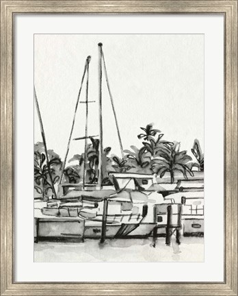 Framed Neutral Tropics IV Print
