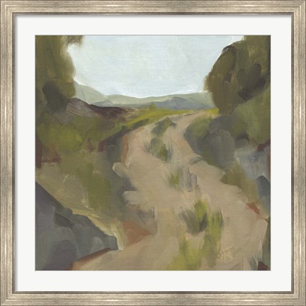 Framed Low Country Landscape III Print