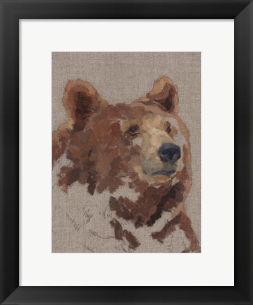Framed Big Bear II Print