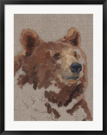 Framed Big Bear II Print