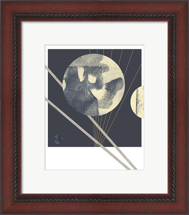Framed Planetary Weights I Print