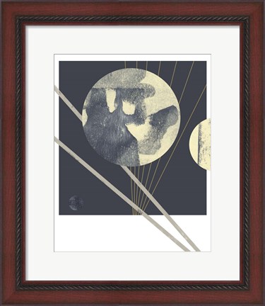 Framed Planetary Weights I Print