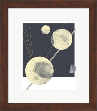 Framed Planetary Weights IV Print
