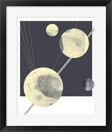 Framed Planetary Weights IV Print