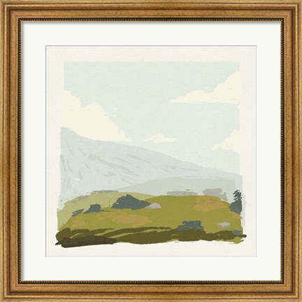 Framed Alpine Ascent III Print