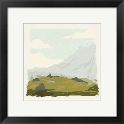 Framed Alpine Ascent IV Print