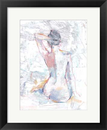 Framed Pastel Study I Print