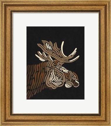 Framed Forest Dweller I Print