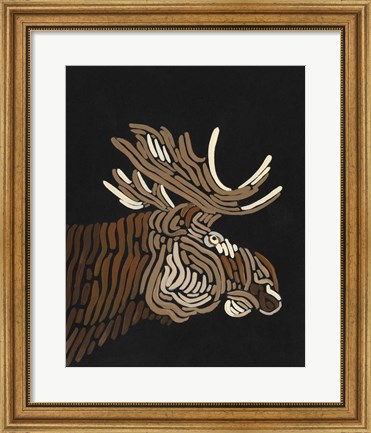 Framed Forest Dweller I Print