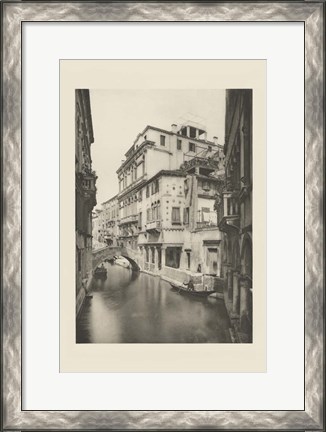 Framed Vintage Views of Venice VI Print