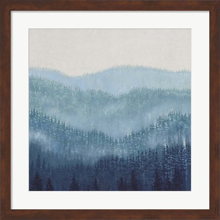 Framed Smoky Ridge II Print