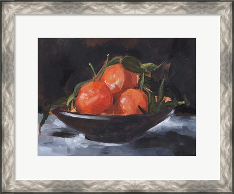 Framed Fruit Plate II Print