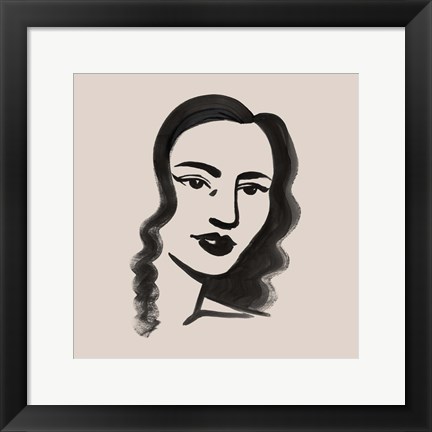 Framed Mona I Print