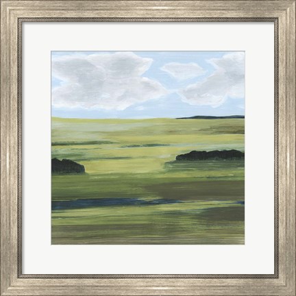 Framed Halcyon Valley I Print