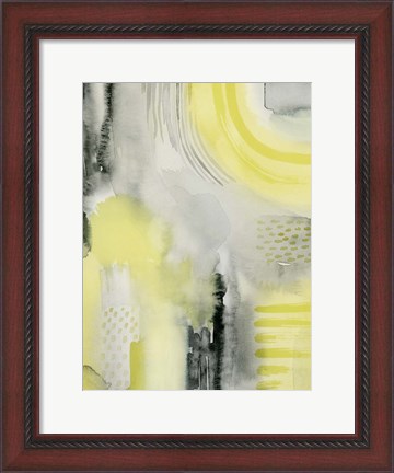 Framed Lemon &amp; Grit II Print