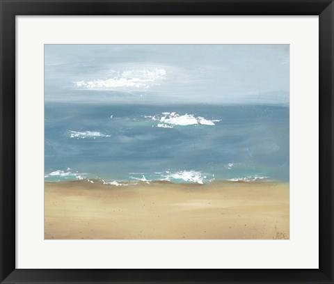 Framed By the Beach II Print