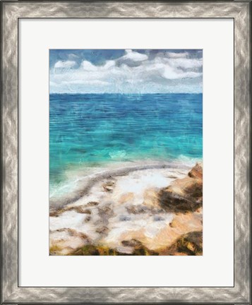 Framed Seaside Views II Print
