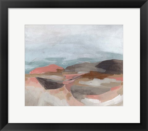 Framed Tectonic Plateau II Print