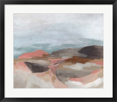 Framed Tectonic Plateau II Print