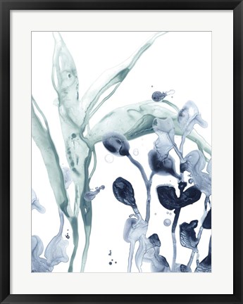 Framed Blue Kelp I Print