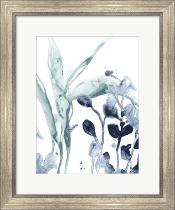 Framed Blue Kelp I Print