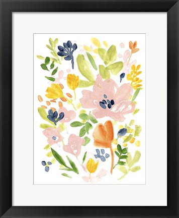 Framed Meadow Potpourri II Print