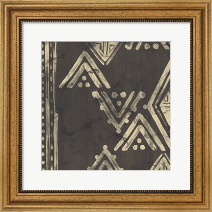 Framed Bazaar Tapestry I Print
