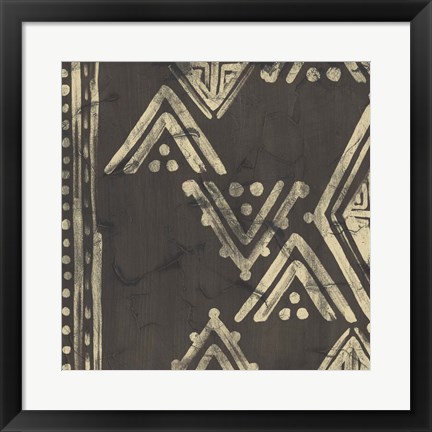 Framed Bazaar Tapestry I Print