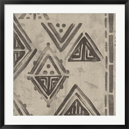 Framed Bazaar Tapestry II Print