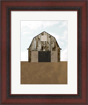 Framed Barn&#39;s Portrait II Print