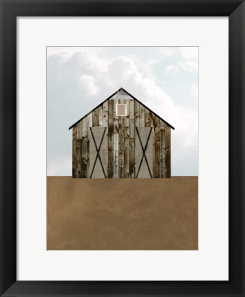 Framed Barn&#39;s Portrait III Print