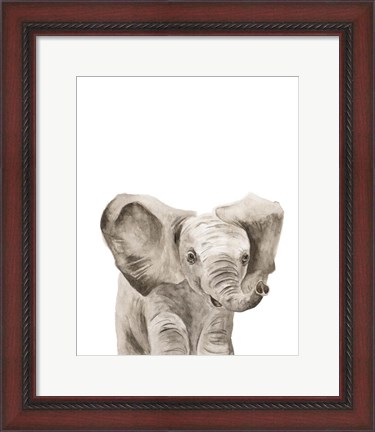 Framed Safari Animal Portraits III Print