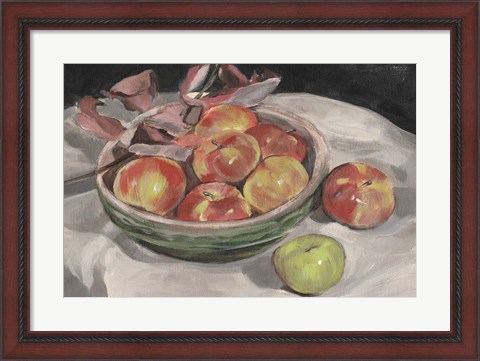Framed Autumn Apples I Print