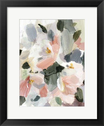 Framed Soft as Petals II Print