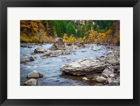 Framed Rocky River Print